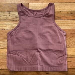 Lululemon Ebb To Street Racerback Tank Spiced Chai